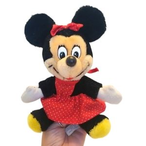 Vintage Retro Disney Minnie Mouse Plush